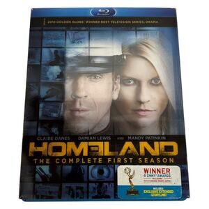 HOMELAND THE COMPLETE FIRST SEASON Blu-Ray Claire Danes Mandy Patinkin TV Show